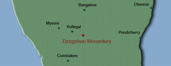 location of dzogchen monastery